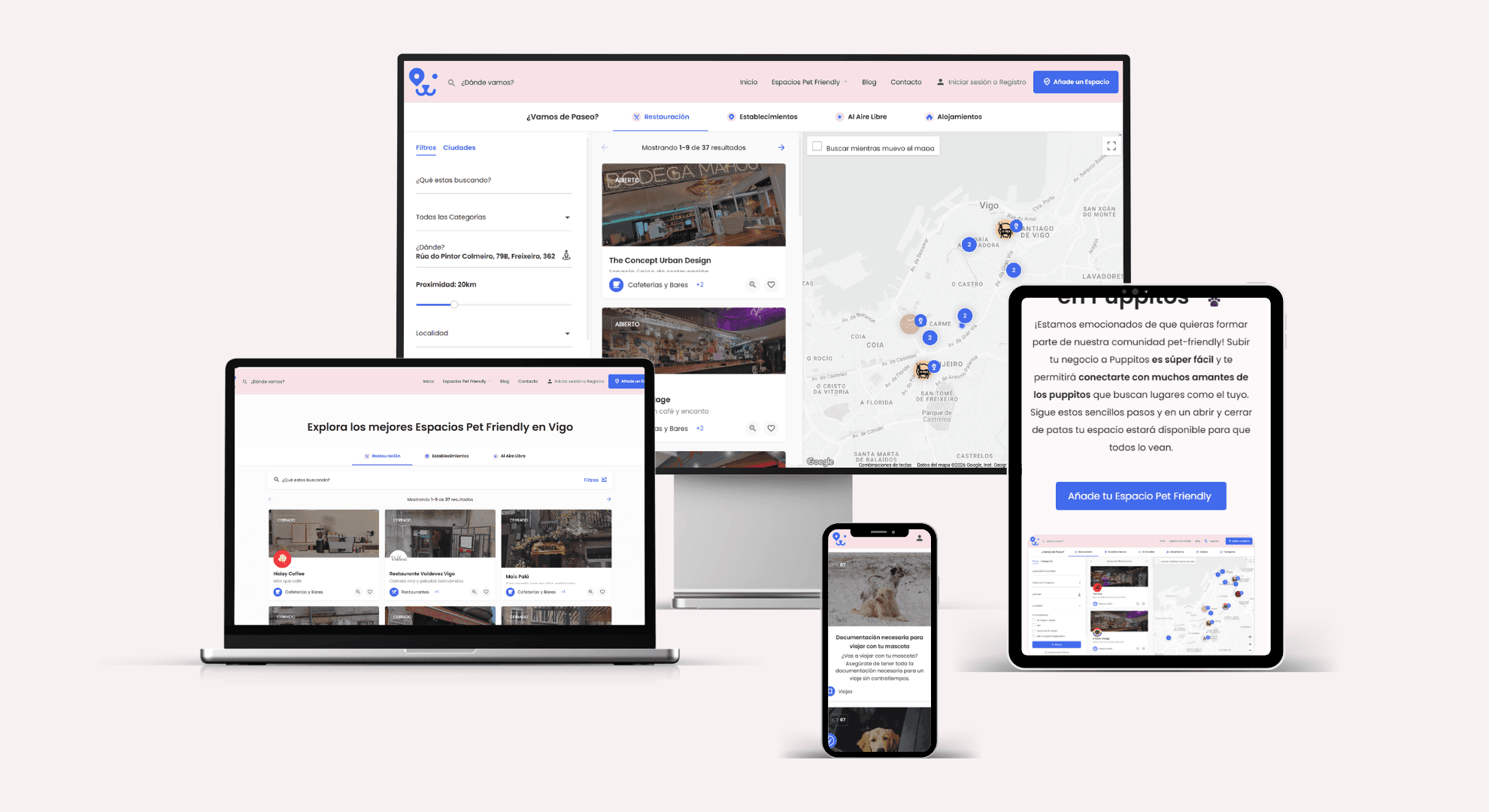 Puppitos — Directorio WordPress automatizado con scraping